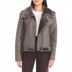Женская дубленка ladies zip coat