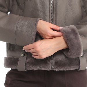 Женская дубленка ladies zip coat