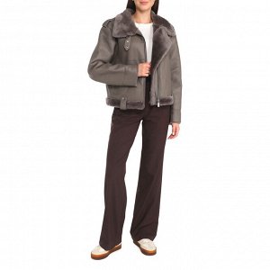 Женская дубленка ladies zip coat