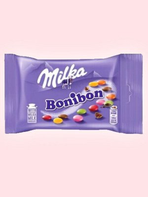 Шоколадное драже Milka Bonibon / Boni Bon / Милка БониБон шоколадное драже в цветной глазури / Бони Бон 36 гр