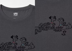Футболка "101 Долматинец" UNIQLO