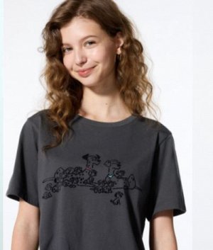 Футболка "101 Долматинец" UNIQLO
