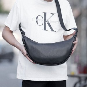 Fashion & Bags Сумка мужская, через плечо, натуральная кожа