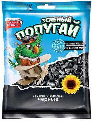 Семечки Зеленый попугай 40г отборные