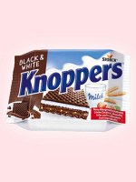 Вафельное печенье с шоколадом и молоком Storck Knoppers Black &amp; White Шторк Кнопперс  25 гр