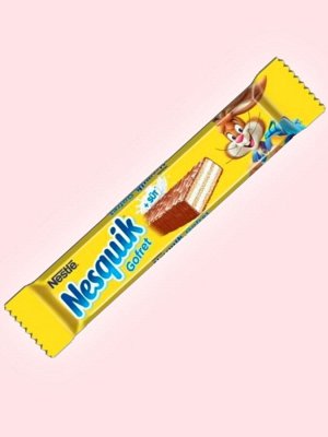 Вафельный батончик Nesquik Несквик в молочном шоколаде 26,7 гр