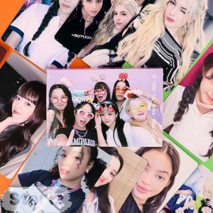 Набор картонных карточек "K-pop" Vcha 55 шт.