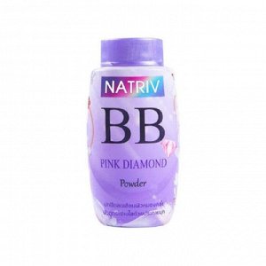 Рассыпчатая пудра BB Розовый бриллиант Natriv powder, 25 гр.