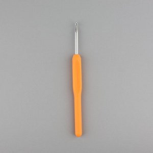 Крючок для вязания, с пластиковой ручкой, d=3.5 мм, 14 см, МИКС