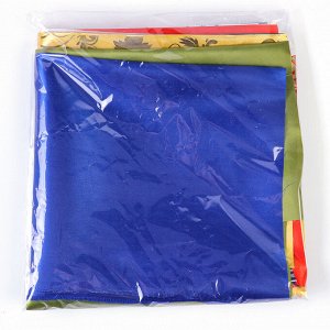 Ткань для рукоделия, атлас, 10 видов, лоскут 50 x 50 см