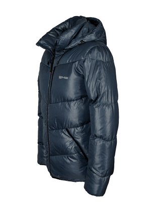 Куртка зимняя мужская WHS Ron (серо-синий) Серый