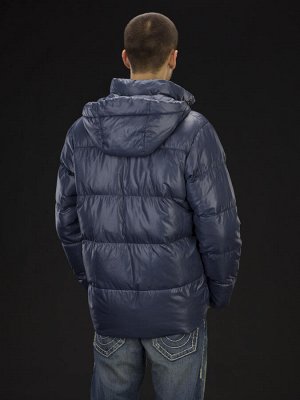 Куртка зимняя мужская WHS Богдан (серо/синий) Серый