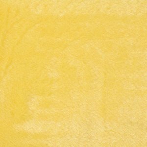Ткань для рукоделия, мех искусственный, набор 2 вида, лоскут 40х40 см, красный, жёлтый