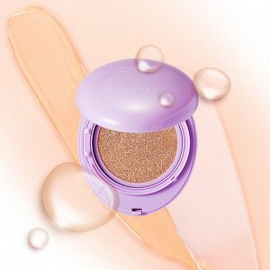 Enough Увлажняющий тональный кушон для лица №13 / All Day Dewey Water Full Cushion SPF 50+ PA++++, cветло-бежевый, 12 г + запаска 12 г