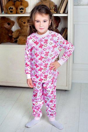 Пижама "Гномик", розовый 116