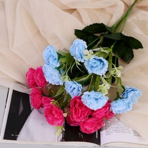 Букет искусственный «Гвоздика Айрис», 4x31 см, МИКС