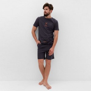 Пижама мужская KAFTAN i`m resting размер, серый