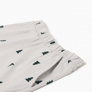 Пижама женская (футболка и шорты) KAFTAN "Елки" размер