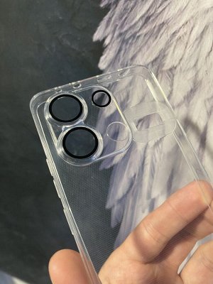 Силиконовый прозрачный чехол на телефон HONOR и Xiaomi Redmi и Huawei