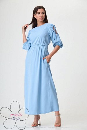 Платье ANELLI 1264 голубой
