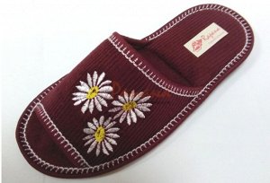 Тапки с пушком женские