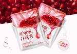 Маска для лица тканевая BIOAQUA Red Pomegranate Mask, 30гр