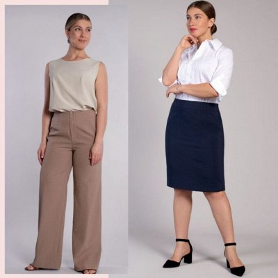MiLa. Офисный образ без лишних деталей. Есть Size+
