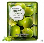 Маска для лица тканевая с экстрактом оливы IMAGES Pure Source Chinese Olive, 40гр