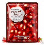Маска для лица тканевая с экстрактом граната IMAGES Pure Source Pomegranate, 40гр