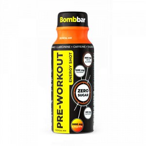 Bombbar Предтренировочный шот Bombbar Pro, 100 мл
