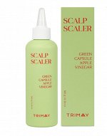 Trimay Пилинг для кожи головы с яблочным уксусом и растительными экстрактами Green Capsule Apple Vinegar Scalp Scaler