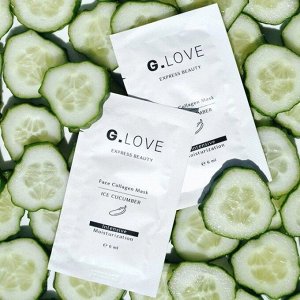 Маска Интенсивное увлажнение Ice Cucumber 8 саше по 6 мл.