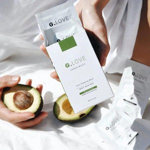 Ночная маска Питание и увлажнение Mint Avocado 8 саше по 6 мл.