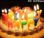 Набор свечей Happy Birthday