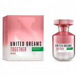 BENETTON United Dreams Together lady  50ml edt туалетная вода женская