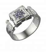 Кольцо серебряное 925