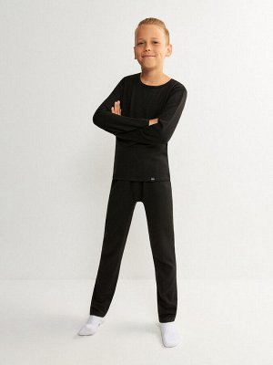 Комплект детский спортивный ((1) джемпер и (2) брюки) Centavrel_Thermowear черный