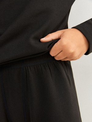 Комплект детский спортивный ((1) джемпер и (2) брюки) Centavrel_Thermowear черный