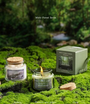 Свеча ароматерапевтическая растительная  "Misty Forest" (в ассортименте)