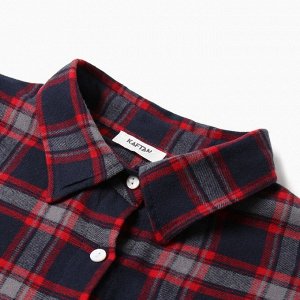 Пижама женская (рубашка и брюки) KAFTAN размер, синий