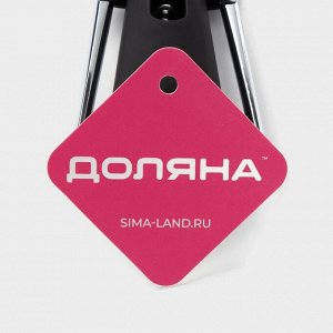 Штопор для вина Доляна «Элегант», 17,5 см, цвет чёрный