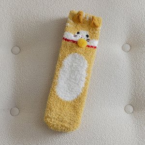 Женские флисовые теплые носки