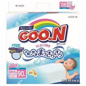 Подгузники Goon NB, 90 шт 0-5 кг