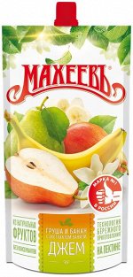 Джем Груша/Банан (Махеев) 300гр. дой-пак