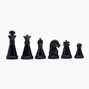 Шахматы с шашками и нардами «Классика», 3 в 1, магнитная доска 20x20 см