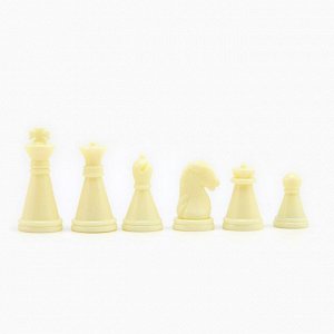 Шахматы с шашками и нардами «Классика», 3 в 1, магнитная доска 20x20 см