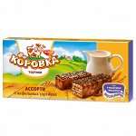 Торт вафельный Красный Октябрь КОРОВКА Ассорти , 250 г