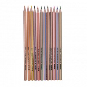 Гибкие цветные карандаши Koh-I-Noor 2162/12, 12 цветов