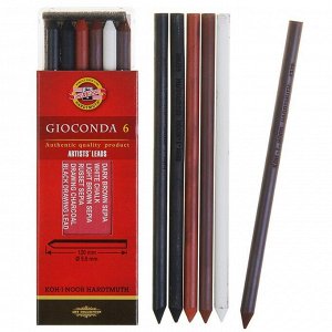 Набор стержней для рисования  4869 (III) Gioconda, 5,6 мм, 6 штук, микс