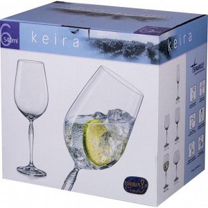 Набор бокалов для вина "keira" 540 мл. высота=25 см.